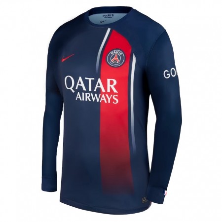Nogometni Dres Paris Saint-Germain Domaći 2023-24 Dugim Rukavima Nogometni Dres Paris Saint-Germain Domaći 2023-24 Dugim Rukavima